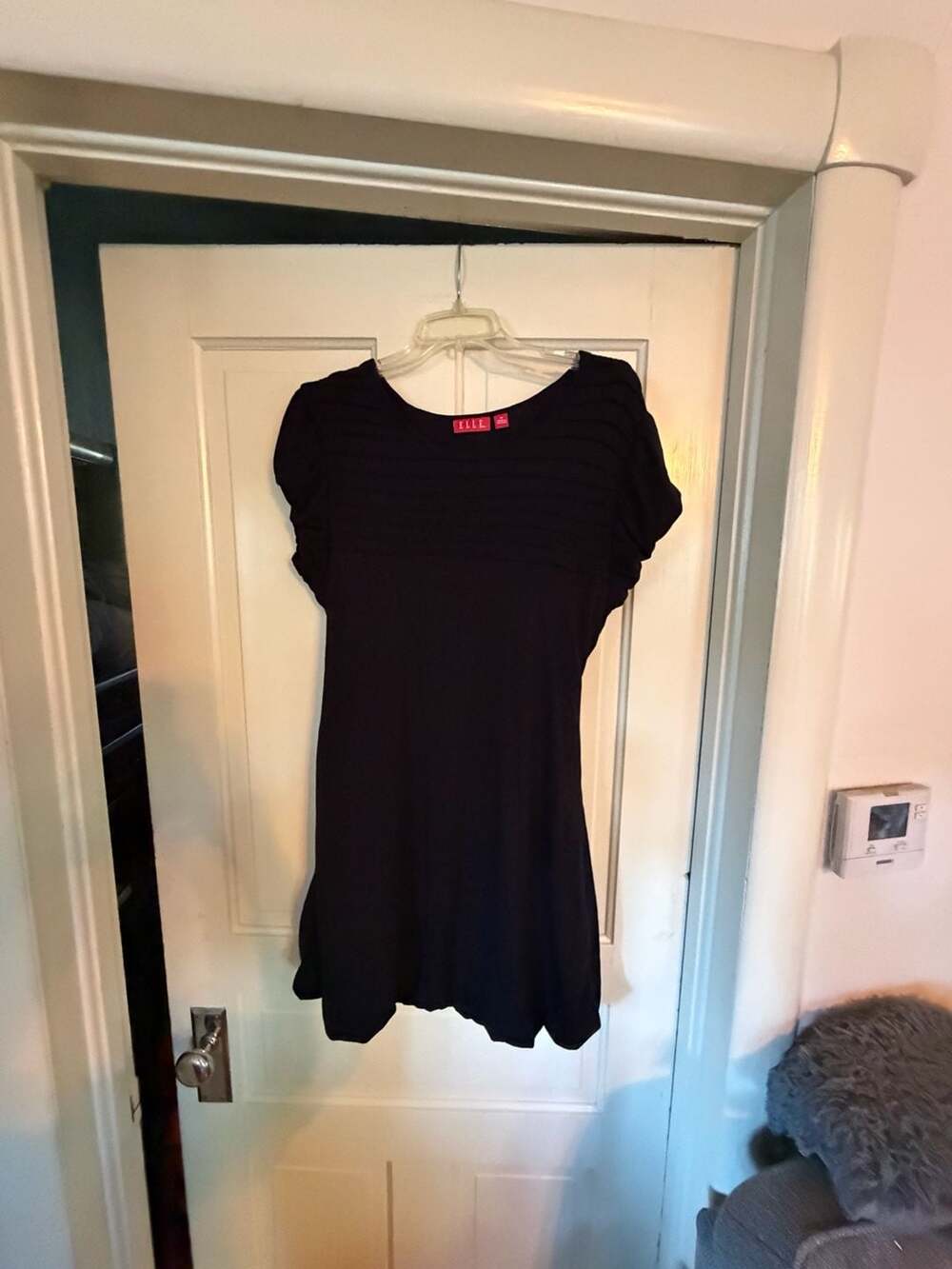 Elle Black Mini Dress Size M